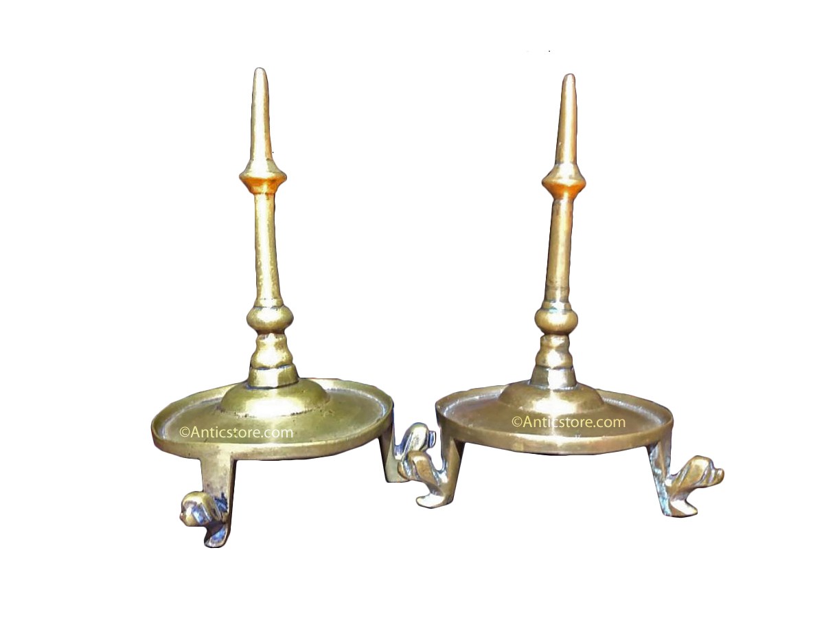 Brass Chandeliers, Dutch work circa 1375- 1425 - Ref.96907