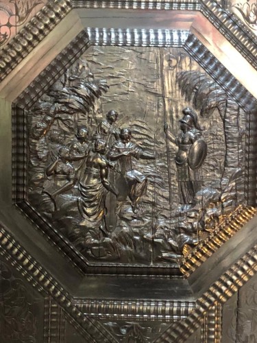 Louis XIII - Cabinet d'ébène du XVIIe siècle à décor mythologique