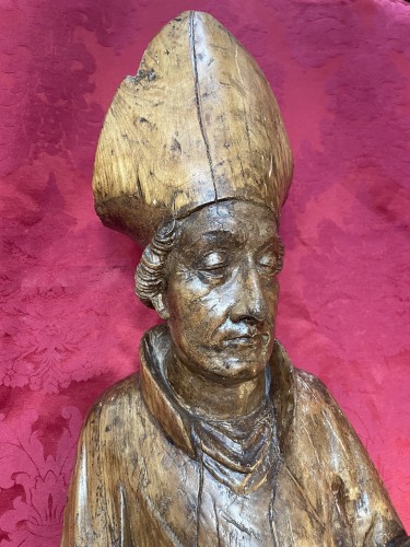 11th to 15th century - Holy Bishop - Tyrol around 1425