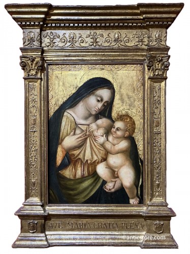 Vierge au lait - Suite de Sano di Pietro
