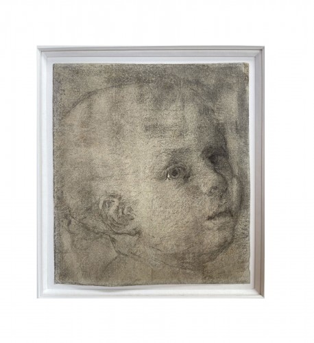 Etude de tête d'enfant, attribué à Cesare Da Sesto (1447 - 1523)