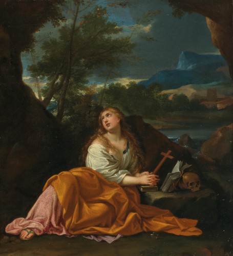Nicolas Loir (1624 - 1679) - Sainte Marie-madeleine Pénitente Dans Le Désert