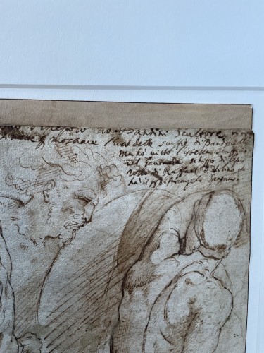 Jacopo Zanguidi Dit Bertoja (1544 - 1574) - Important 16th Century Drawing - Renaissance