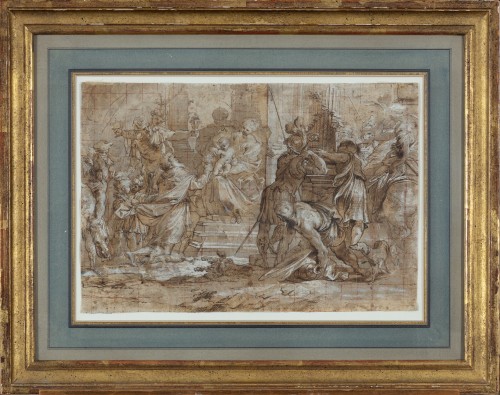 L'offrande des trois mages, attribué à Valerio Castello (1624 - 1659)