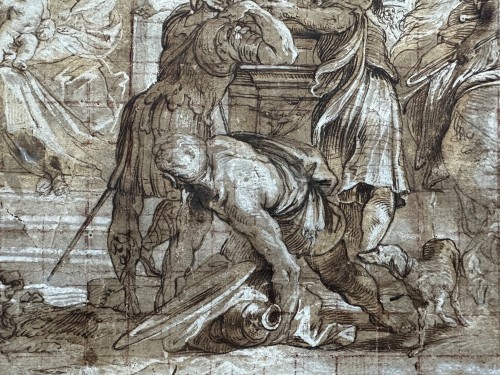 L'offrande des trois mages, attribué à Valerio Castello (1624 - 1659) - Poncelin de Raucourt Fine Arts