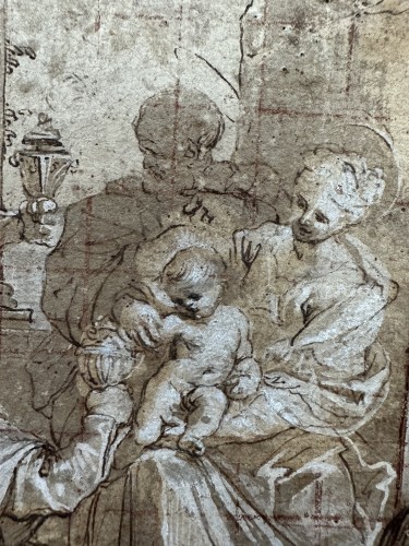 L'offrande des trois mages, attribué à Valerio Castello (1624 - 1659) - Renaissance