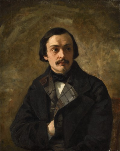 Eugène DEVERIA (1805 – 1865) - Portrait of a Man in a Frock Coat