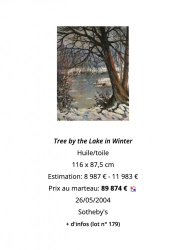 Alexandre Altmann (1878-1932) - Snowy Landscape, 1915flag - 