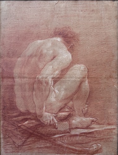 Attribué à Charles-joseph Natoire (1700 – 1777) - Académie d’un homme