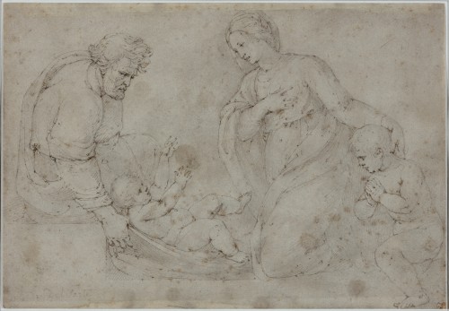 Workshop of Raffaello Sanzio, known as Raphael (Urbino 1483 – Rome 1520) -  - Paintings & Drawings Style Renaissance
