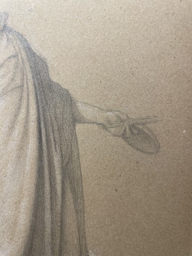 Paintings & Drawings  - Jean Auguste Dominique Ingres (1780–1867) - Study Of The Vestal