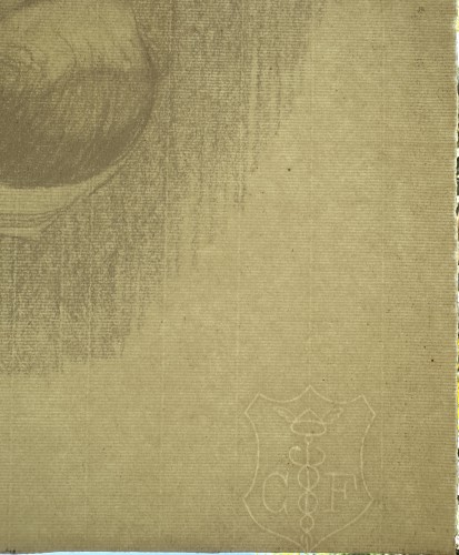 Paintings & Drawings  - French School Dated 1907 - Portrait Of A Young Girl In A White Headdress