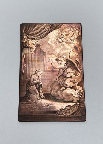 17th century - Pierre-mathieu Ogier (active Between 1676 And 1709) - Engraved copper plate, dated 1691