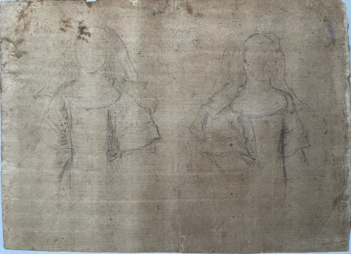Paintings & Drawings  - Study of a Male Executione, Roman School circa 1590–1620