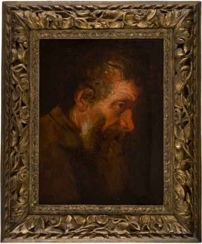 Étude de tête d’homme barbu, Atelier de Van Dyck