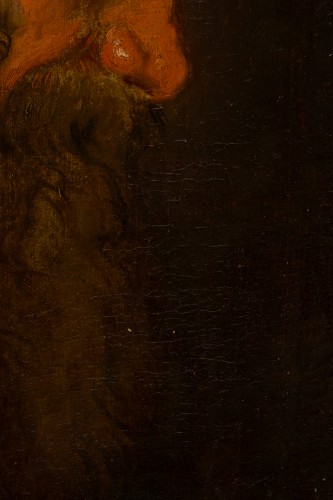 Étude de tête d’homme barbu, Atelier de Van Dyck - Poncelin de Raucourt Fine Arts