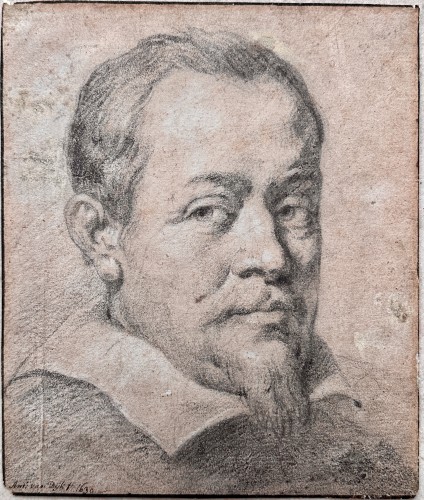 Roman School, Early 17th Century - Portrait Of A Gentleman