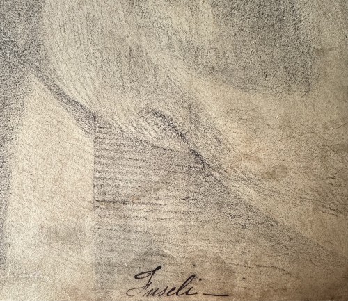 Paintings & Drawings  - Study of a Female Nude, circle of Johann Heinrich Füssli (1741–1825) 