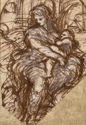 Italian School of the 16th Century - Virgin And Child