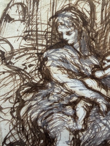 Paintings & Drawings  - Italian School of the 16th Century - Virgin And Child