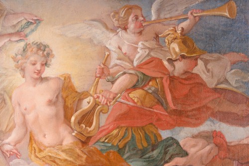 Alexandre Ubelesqui (1649 – 1718) -  Allegory of the Peace of Nijmegen - 