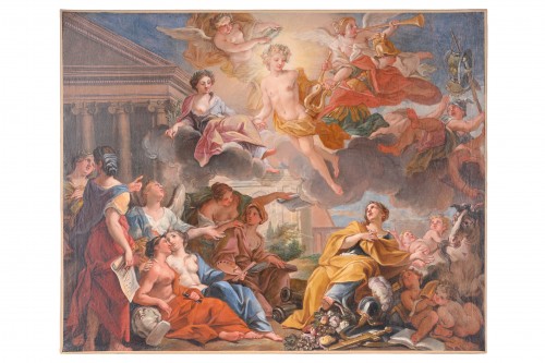 17th century - Alexandre Ubelesqui (1649 – 1718) -  Allegory of the Peace of Nijmegen