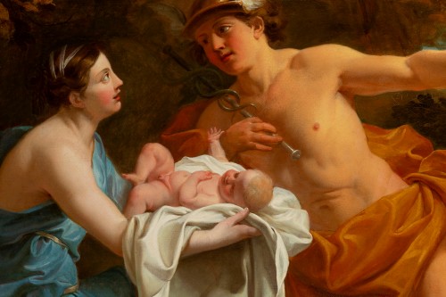 Paintings & Drawings  - Noël-Nicolas Coypel (1690-1734), The Infant Bacchus and the Nymphs of Nysa c. 1715