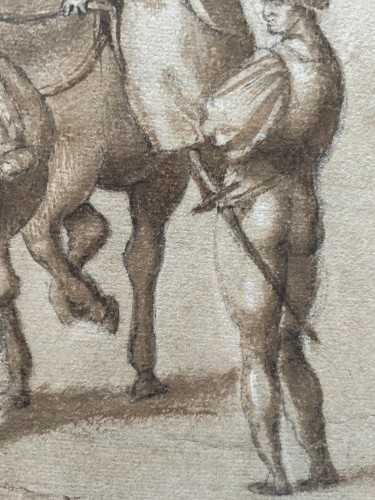 Francesco Ubertini Bacciacca (1494/95-1557) Dessin Ancien De La Collection Everhard J - Poncelin de Raucourt Fine Arts