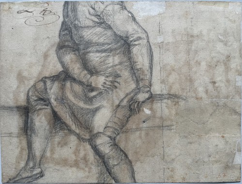 Francesco Ubertini Bacciacca (1494 / 95-1557) Old Drawing From The Everhard - Renaissance