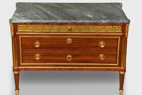 Commode en secrétaire  - Furniture Style Louis XVI