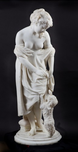 Biscottino -  Donato Barcaglia (1849 - 1930) - Sculpture Style 