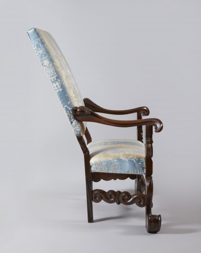 Sièges Fauteuil & Bergère - Paire de fauteuils vénitiens du XVIIe siècle