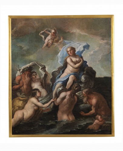 Triumph Of Galatea, italian School of the 18th century - Paintings & Drawings Style Transition
