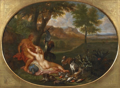 Pair of galant scenes -  Hendrick Van Limborch ( 1681 - 1759 ) - 