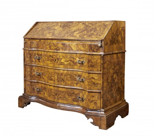 Furniture  - Walnut Louis XV Emilian Bureau