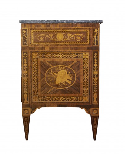 Commode Louis XVI école Italienne - Louis XVI