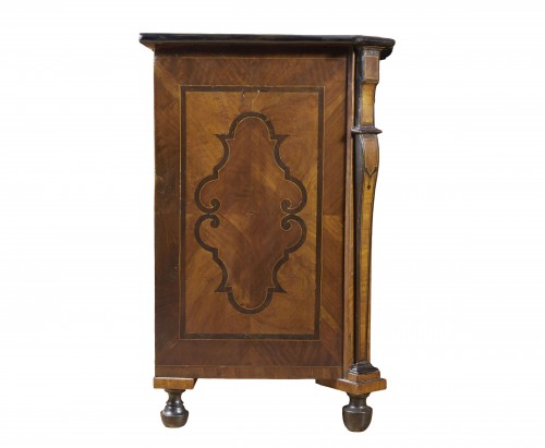 Piedmontese Chest Of Drawers &#039;18th centuy - Furniture Style Louis XV