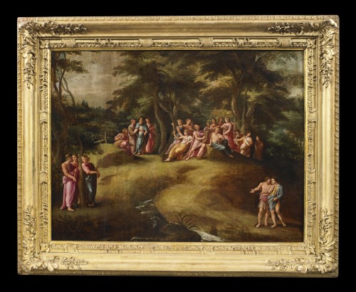 Paintings & Drawings  - The Parnassus - Biagio Pupin 16th century