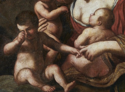 Allégorie de la Charité - école émilienne du 17e siècle - Riccardo Moneghini