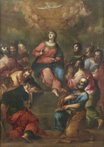 Pentecost - Ercole Graziani ( 1688 - 1765 )