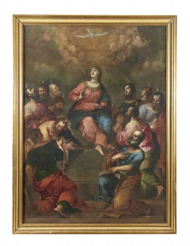 Pentecost - Ercole Graziani ( 1688 - 1765 ) - Paintings & Drawings Style Louis XV