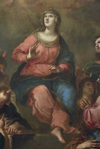 Antiquités - Pentecost - Ercole Graziani ( 1688 - 1765 )