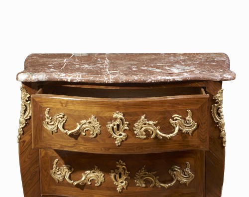 Small FrencLouis XVI h Chest Of Drawers Signed Moreau - Furniture Style Louis XVI