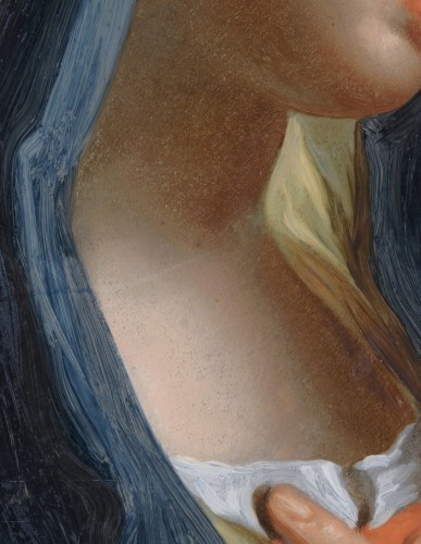 Paintings & Drawings  - Madonna With Her Hand On Her Chest  - Giuseppe Bernardino Bison (1762 - 1844)
