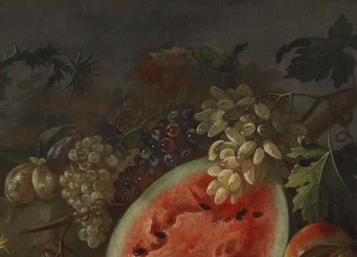 Paintings & Drawings  - Still Life In The Open Air - Aniello Ascione Late &#039;17th century