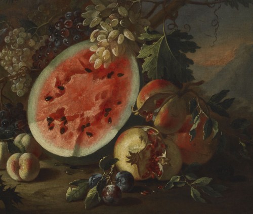 Still Life In The Open Air - Aniello Ascione Late &#039;17th century - 