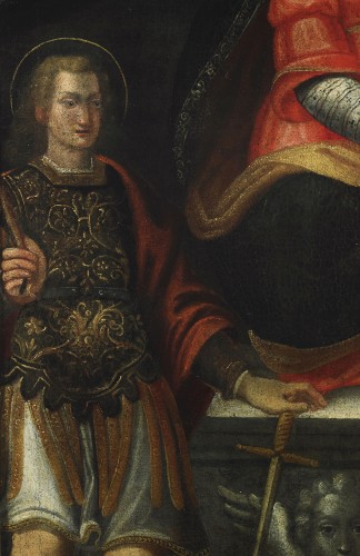 <= 16th century - Madonna with Child - Pietro Ronzelli (1588 - 1621)