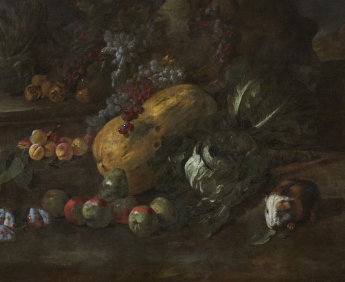 Louis XV - Nature Morte - Angelo Maria Rossi XVIIe siècle