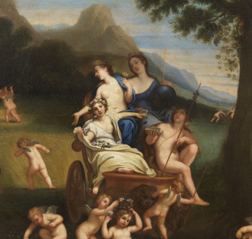 Tableaux et dessins Tableaux XVIIIe siècle - Allégorie de la Terre - Felice Cignani (1666 - 1724)