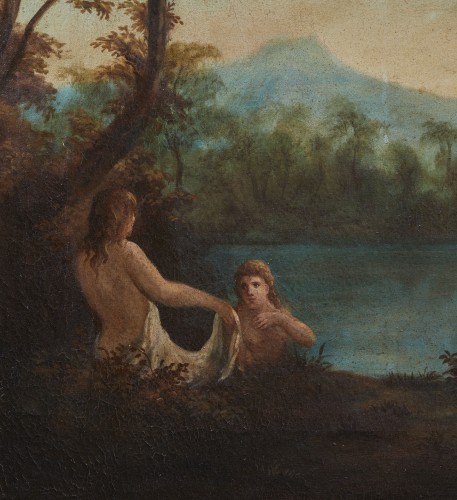 Nymphs At The Bath 18th-century French School - 